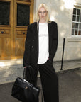 0122stepll T-shirt à manches longues oversize Labyrinthe