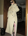 0122stepll Axis High-Neck Oversized Trench Coat