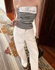 0122stepll Low Rise Wide Leg Pants