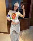0122stepll Lobster Graphic Slim Fit Tee