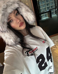 0122stepll Oversized Racing Graphic T-Shirt
