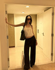 0122stepll Draped Halter Tube Top