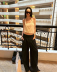 0122stepll Draped Halter Tube Top