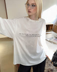 0122stepll T-shirt à manches longues oversize Labyrinthe