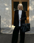 0122stepll T-shirt à manches longues oversize Labyrinthe