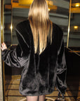 0122stepll Oversized Military Belted Long Wool Trench Coat
