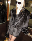 0122stepll Oversized Military Belted Long Wool Trench Coat