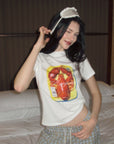 0122stepll Lobster Graphic Slim Fit Tee