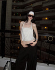 0122stepll Draped Halter Tube Top