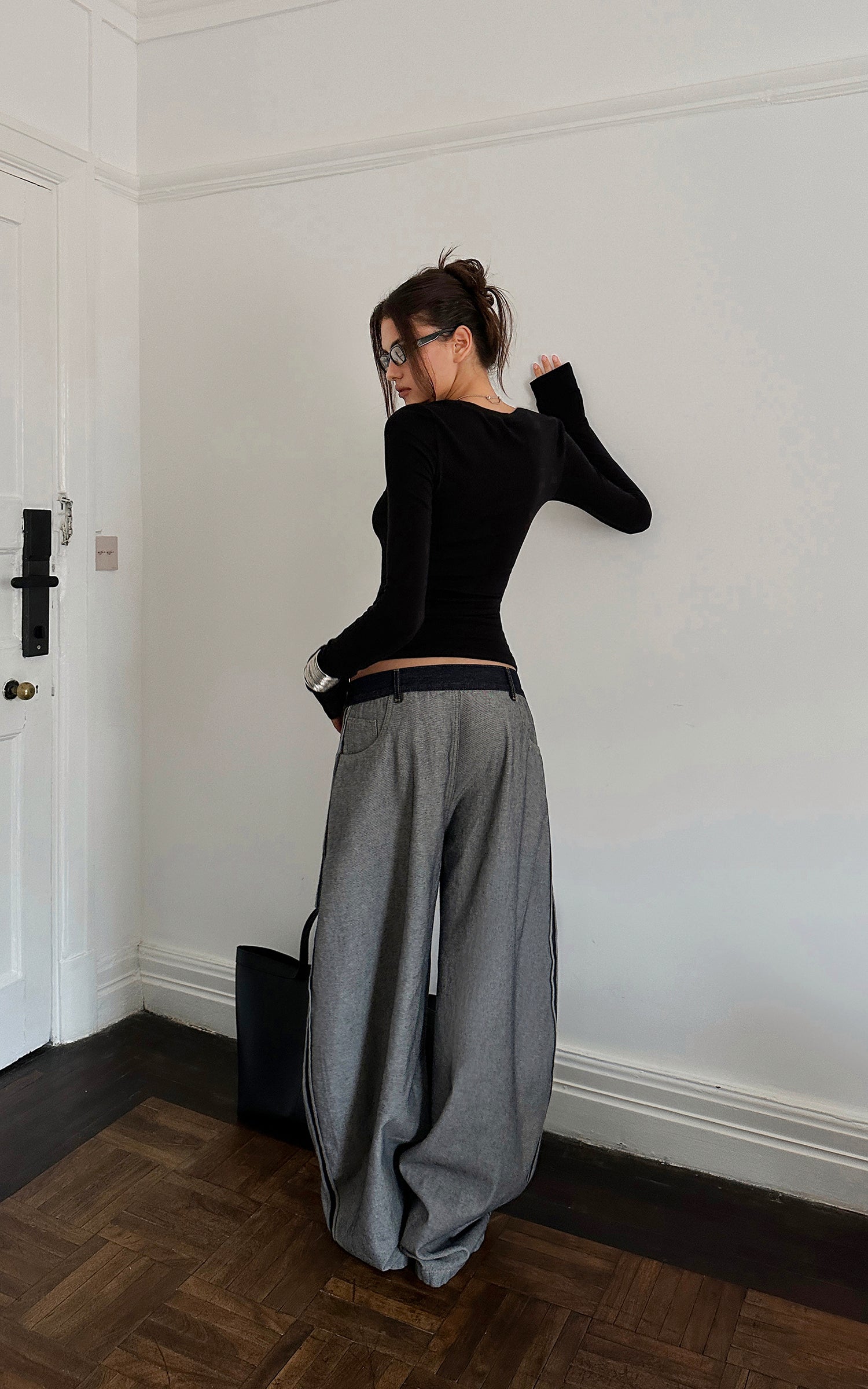 0122stepll Essential Knit Slim Long Sleeve Top