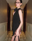 0122stepll Leopard Mini Skirt