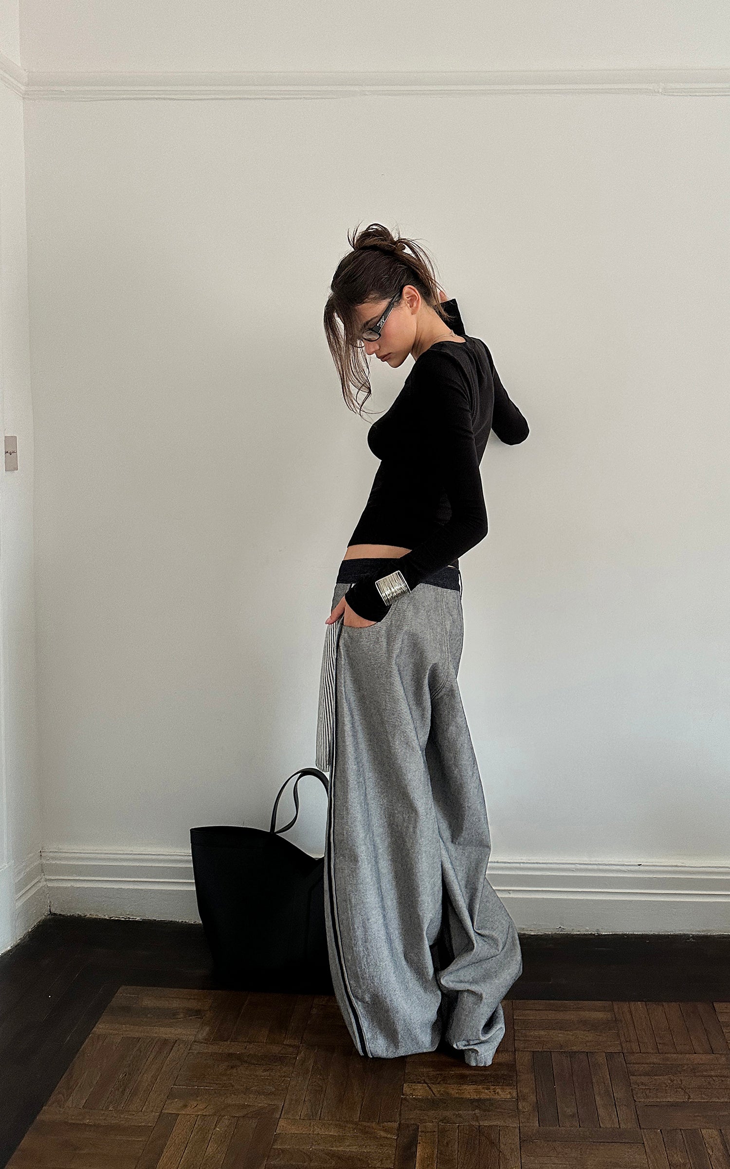 0122stepll Essential Knit Slim Long Sleeve Top