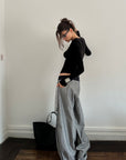 0122stepll Essential Knit Slim Long Sleeve Top