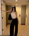 0122stepll Draped Halter Tube Top