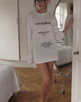 0122stepll T-shirt à manches longues oversize Resilient Club avec motif graphique