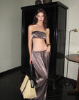 0122stepll Ensemble Haut Bandeau & Pantalon Large