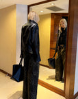 0122stepll Leopard Print Wide-Leg Cargo Pants