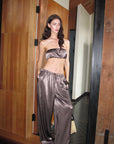 0122stepll Ensemble Haut Bandeau & Pantalon Large