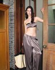 0122stepll Ensemble Haut Bandeau & Pantalon Large