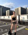 0122stepll Love Me Stretch Tube Top for Dark-Edged Streetwear