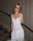 0122stepll Draped Cowl Cami Top