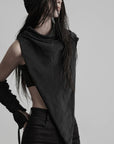 DOINDULGE Asymmetric Drape Scarf Shawl