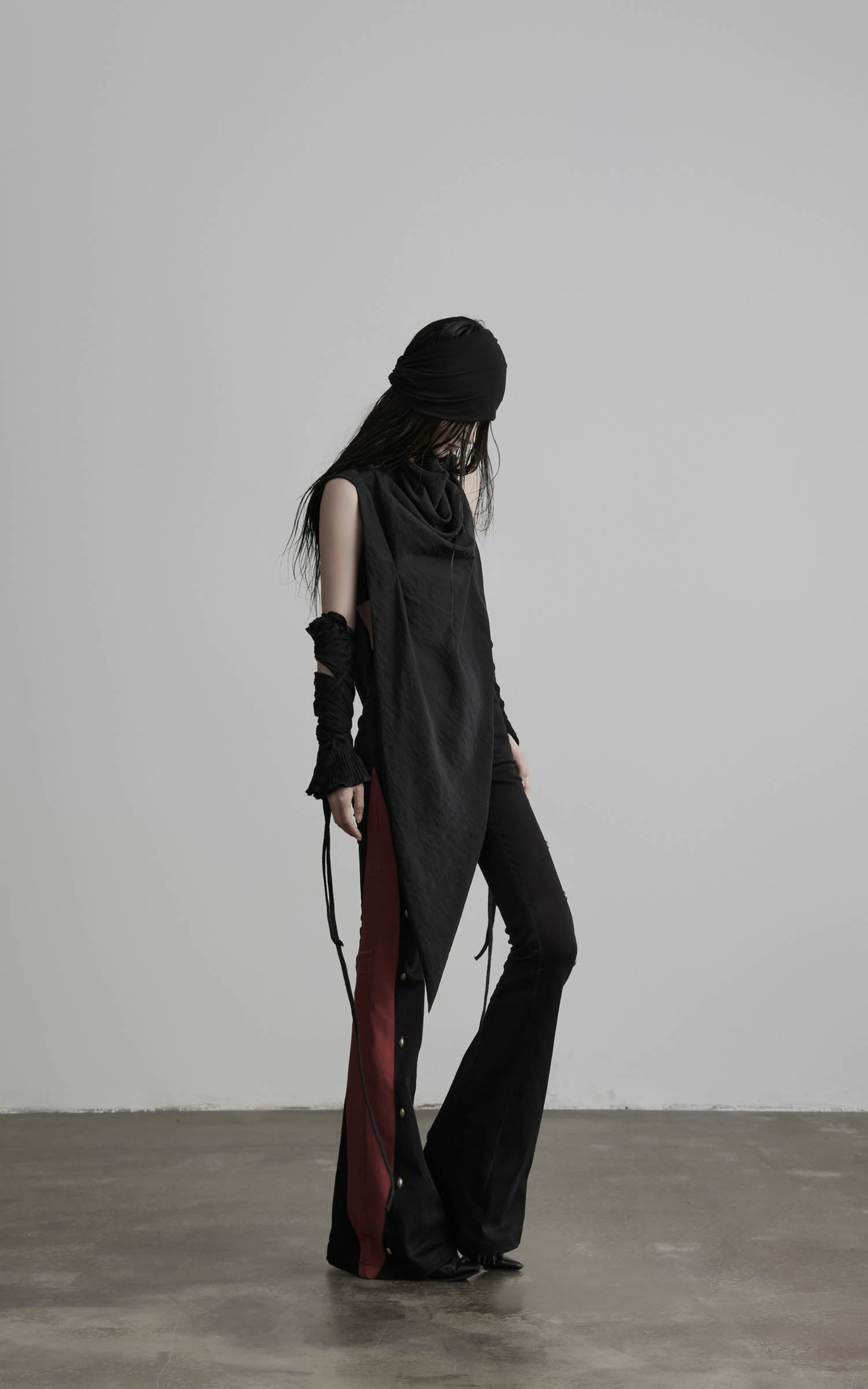 DOINDULGE Asymmetric Drape Scarf Shawl