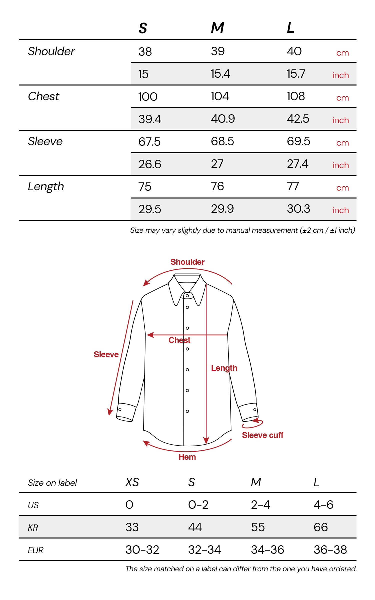 DOINDULGE Deconstructed Asymmetric Contrast Shirt