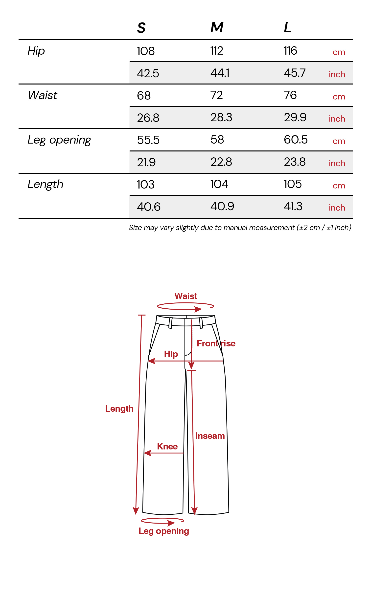 DOINDULGE Wide-Legged High-Waisted Pants with Leaf-Pattern Detail