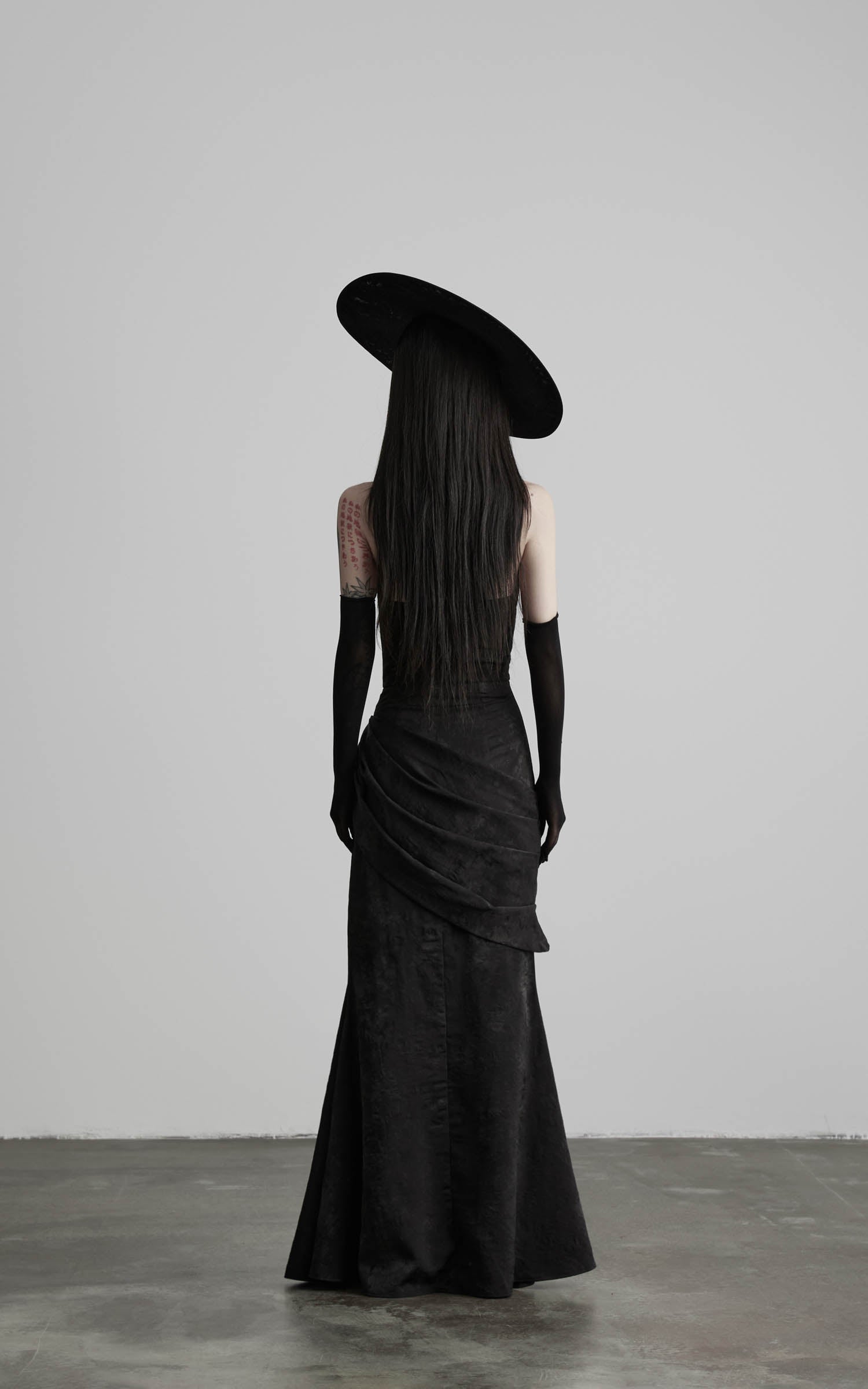 DOINDULGE Halter Cowl Neck Maxi Dress