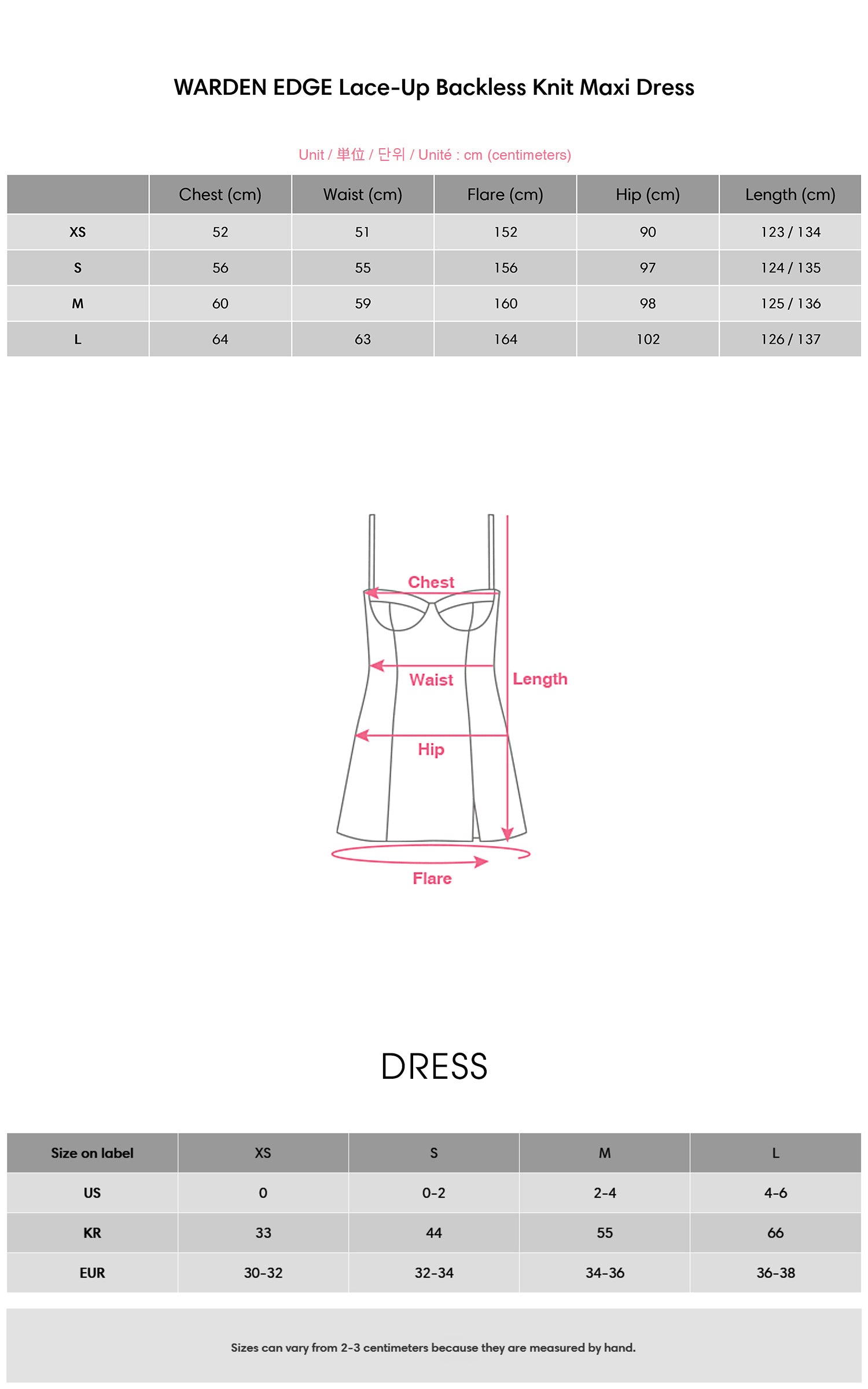 WARDEN EDGE Lace-Up Backless Knit Maxi Dress - PINKPARKS