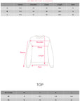 Rase le sol Wing Hoodie Black Fitted Cotton Long Sleeve Top