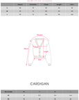 IAMXIAA Cable Knit Button Cardigan Relaxed Fit