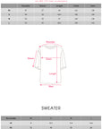 WARDEN EDGE Oversized Knit Sweater with Drop Shoulders