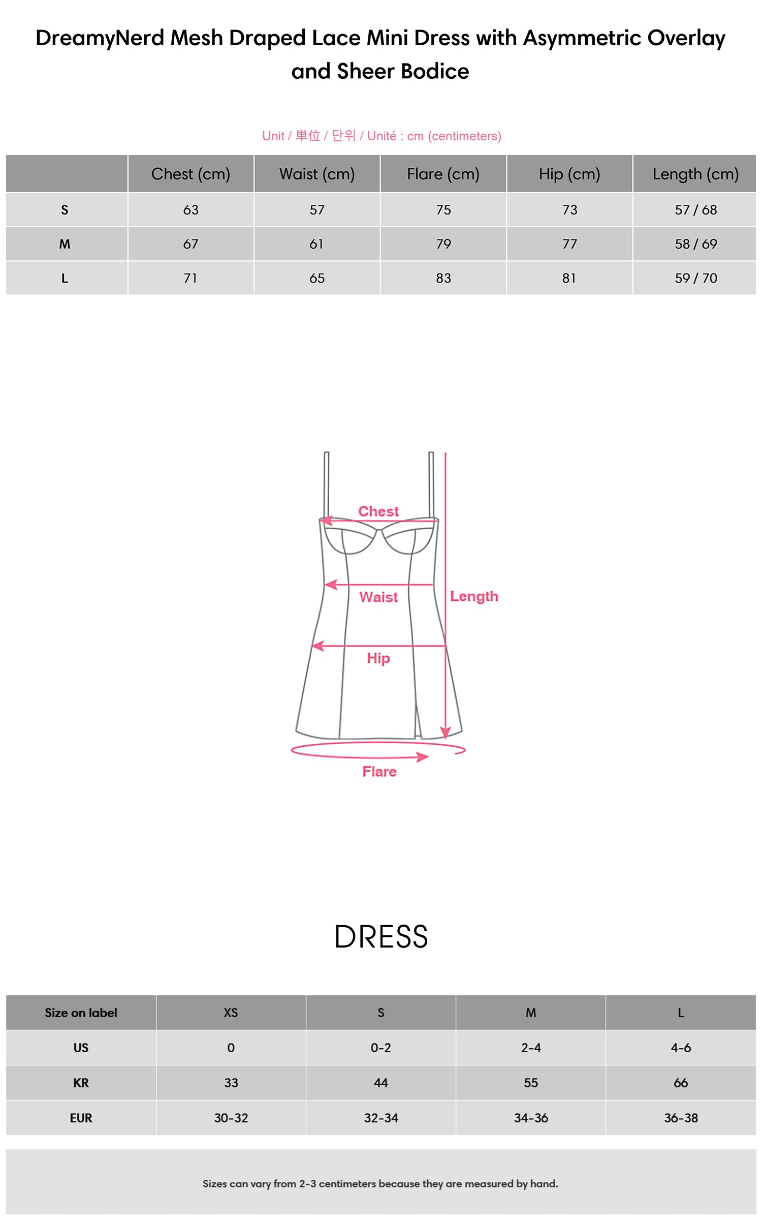 DreamyNerd Mesh Draped Lace Mini Dress with Asymmetric Overlay and Sheer Bodice - PINKPARKS