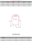 IAMXIAA Sheer Knit Button Up Cardigan