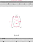 ROVENTE ハイネックタイバックレスブラウス