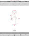 Rase le sol Hooded Long Coat with Adjustable Waist Belt