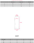 Rase le sol Layered Ruffle Long Skirt - PINKPARKS