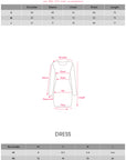 ROVENTE Script Back Bodycon Knit Mini Dress