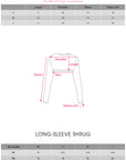 Rase le sol Deconstructed Long-Sleeve Shrug and Racerback Tank Set