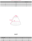 Rase le sol Layered Ruffle Mini Skirt - PINKPARKS