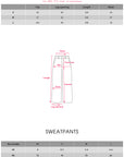IAMXIAA Star Patch Wide Leg Sweatpants Drawstring Waist Lounge Pants