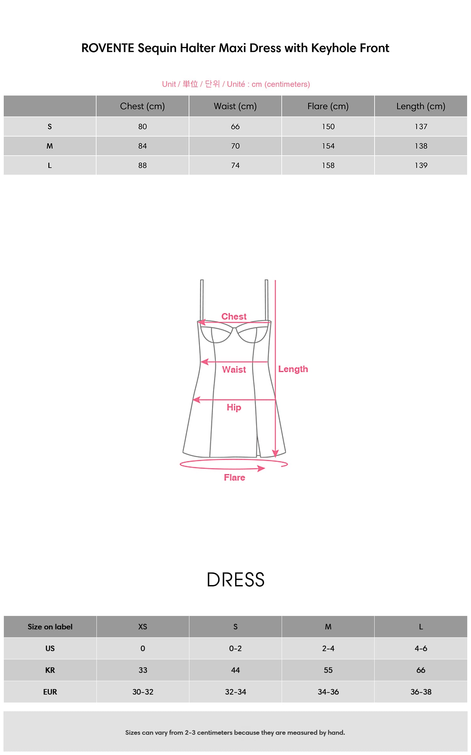 ROVENTE Sequin Halter Maxi Dress with Keyhole Front - PINKPARKS