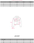 IAMXIAA Faux Leather Moto Jacket Cropped Fit with Zipper Details