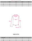 IAMXIAA Off-Shoulder Knit Sweater Charcoal Grey Pullover