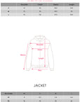 IAMXIAA Layered Hooded Zip-Up Jacket