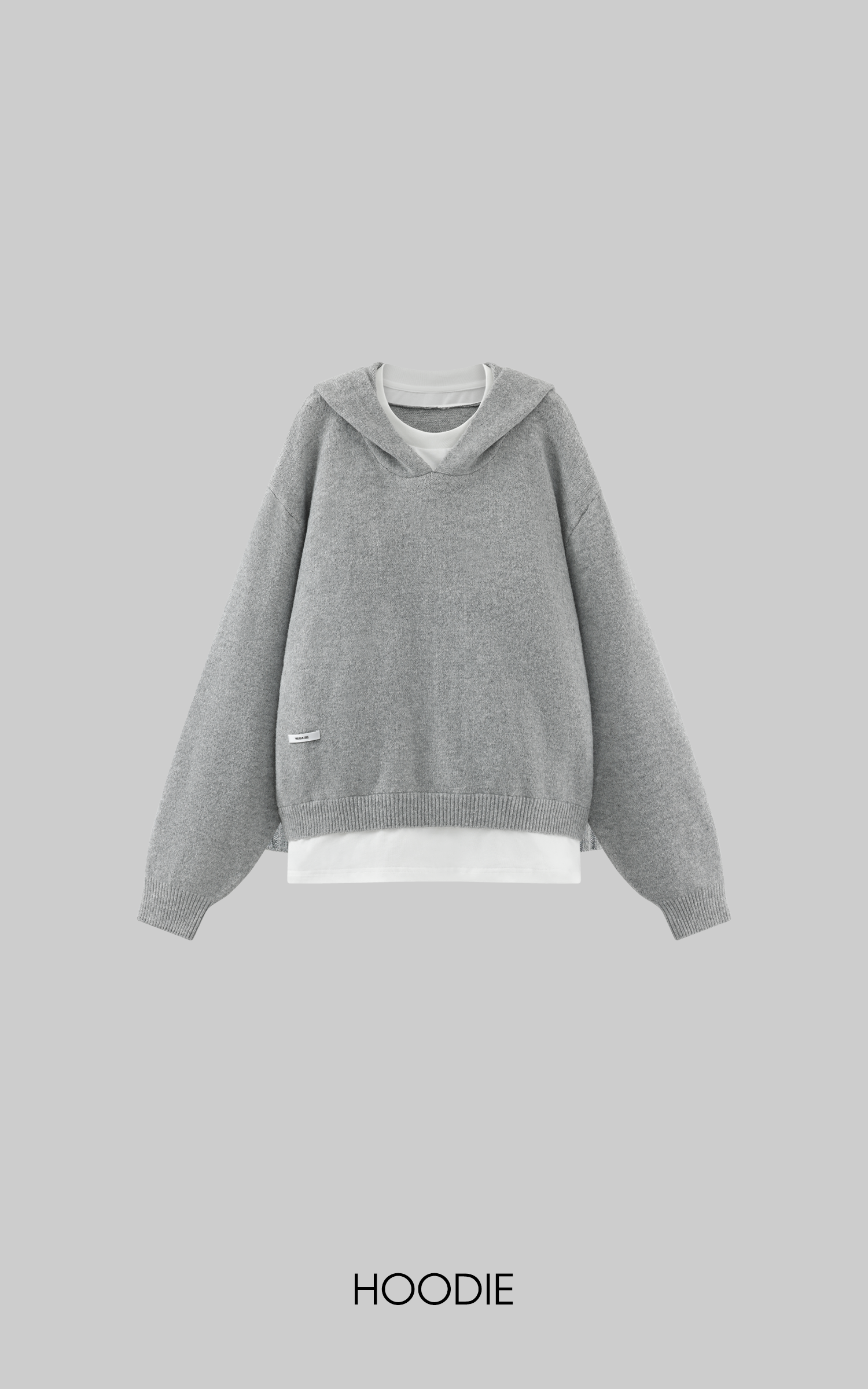 WARDEN EDGE Knit Hoodie &amp; Shorts Set