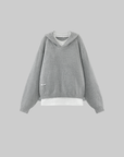 WARDEN EDGE Knit Hoodie & Shorts Set