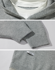 WARDEN EDGE Knit Hoodie & Shorts Set